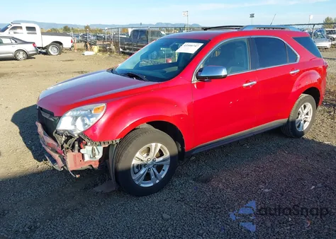 2013 Chevrolet Equinox Ltz из США, поврежденный, VIN 1GNALFEKXDZ100771